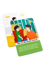 Jogo dos hábitos - jogo educativo de cartas para famílias com crianças de 2 a 8 anos